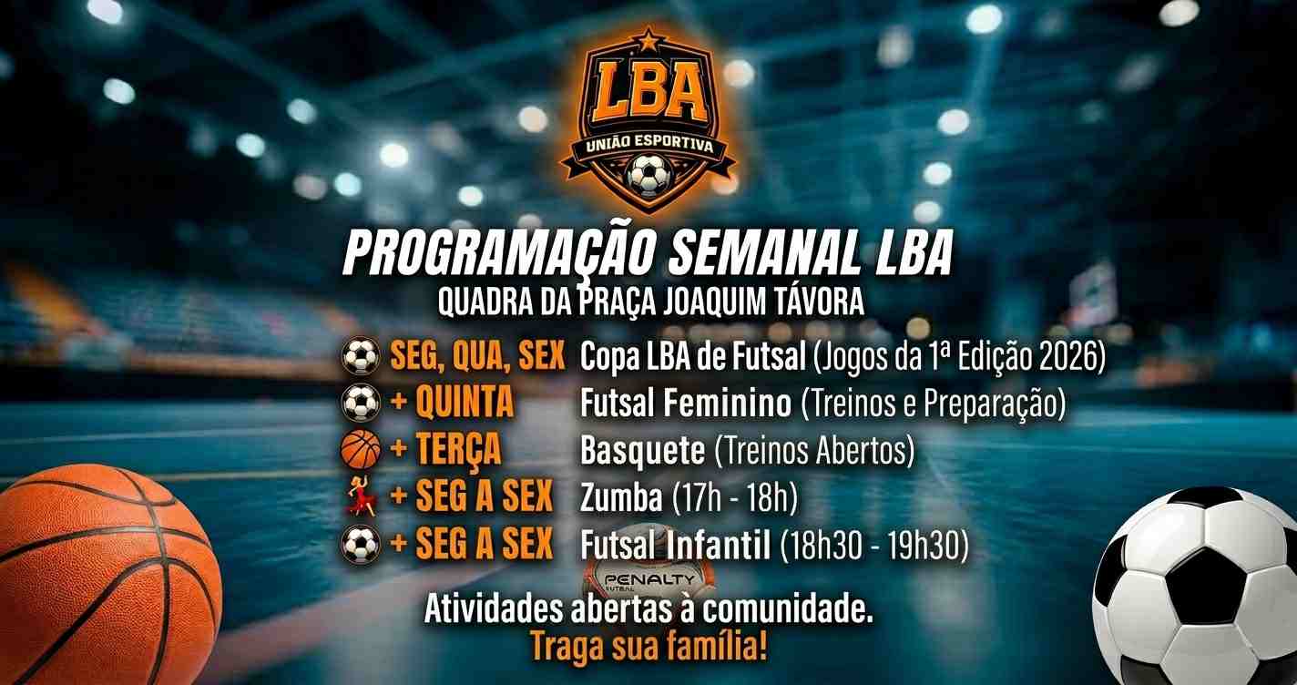 Programação semanal da LBA — confira os horários